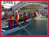 Carnevale del Coordinamento delle Remiere di Voga alla Veneta Venezia 2009