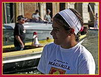 Regata Storica 2009: Regata de le Maciarèle Junior su Mascarete a 2 remi - (Canottieri Mestre) Marta Bortolozzo