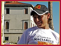 Regata Storica 2009: Regata de le Maciarèle Junior su Mascarete a 2 remi - (Remiera Casteo) Davide Peditto