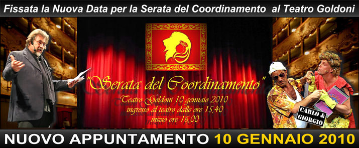 programma serata goldoni 2009