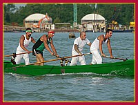 33a Regata su Sandoli a 4 remi - Festa de San Piero de Casteo - Sabato 27 Giugno 2009