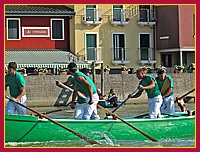 10° Palio Remiero delle Contrade di Cavallino Treporti Caorline a 6 remi 14 Giugno 2009