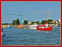 10° Palio Remiero delle Contrade di Cavallino Treporti Caorline a 6 remi 14 Giugno 2009