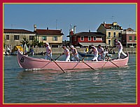 10° Palio Remiero delle Contrade di Cavallino Treporti Caorline a 6 remi 14 Giugno 2009