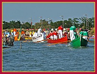 10° Palio Remiero delle Contrade di Cavallino Treporti Caorline a 6 remi 14 Giugno 2009