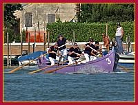 10° Palio Remiero delle Contrade di Cavallino Treporti Caorline a 6 remi 14 Giugno 2009