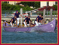 10° Palio Remiero delle Contrade di Cavallino Treporti Caorline a 6 remi 14 Giugno 2009