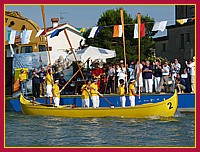 10° Palio Remiero delle Contrade di Cavallino Treporti Caorline a 6 remi 14 Giugno 2009