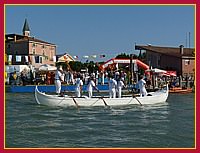10° Palio Remiero delle Contrade di Cavallino Treporti Caorline a 6 remi 14 Giugno 2009