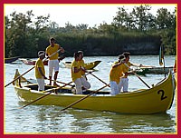 10° Palio Remiero delle Contrade di Cavallino Treporti Caorline a 6 remi 14 Giugno 2009