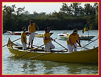10° Palio Remiero delle Contrade di Cavallino Treporti Caorline a 6 remi 14 Giugno 2009