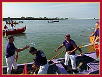 10° Palio Remiero delle Contrade di Cavallino Treporti Caorline a 6 remi 14 Giugno 2009