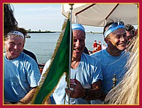 10° Palio Remiero delle Contrade di Cavallino Treporti Caorline a 6 remi 14 Giugno 2009