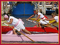 Regata di Pellestrina - Donne su Mascarete a 2 remi Domenica 2 Agosto 2009