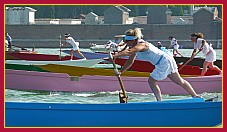 Murano 2010 Regata Donne su Pupparini ad un remo
