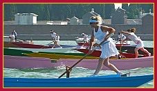 Murano 2010 Regata Donne su Pupparini ad un remo