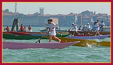 Murano 2010 Regata Donne su Pupparini ad un remo