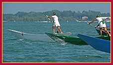 Murano 2010 Regata Donne su Pupparini ad un remo