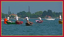 Murano 2010 Regata Donne su Pupparini ad un remo