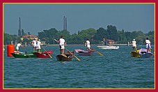 Murano 2010 Regata Donne su Pupparini ad un remo