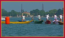 Murano 2010 Regata Donne su Pupparini ad un remo