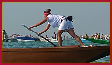 Murano 2010 Regata Donne su Pupparini ad un remo
