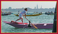 Murano 2010 Regata Donne su Pupparini ad un remo