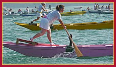 Murano 2010 Regata Donne su Pupparini ad un remo