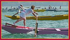 Murano 2010 Regata Donne su Pupparini ad un remo