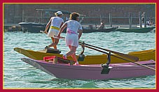 Murano 2010 Regata Donne su Pupparini ad un remo