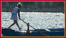 Murano 2010 Regata Donne su Pupparini ad un remo