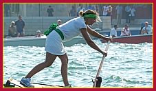 Murano 2010 Regata Donne su Pupparini ad un remo