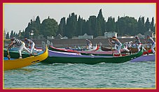 Murano 2010 Regata Uomini su Gondole ad un remo