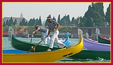 Murano 2010 Regata Uomini su Gondole ad un remo