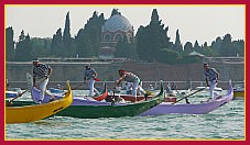 Murano 2010 Regata Uomini su Gondole ad un remo