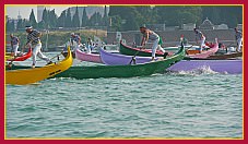Murano 2010 Regata Uomini su Gondole ad un remo