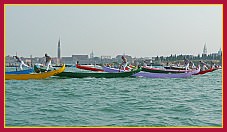Murano 2010 Regata Uomini su Gondole ad un remo