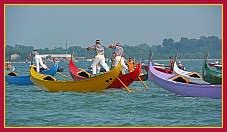 Murano 2010 Regata Uomini su Gondole ad un remo