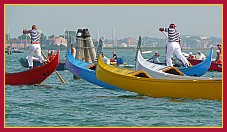 Murano 2010 Regata Uomini su Gondole ad un remo