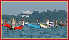Murano 2010 Regata Uomini su Gondole ad un remo