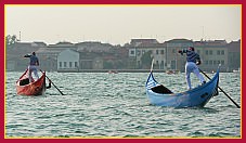 Murano 2010 Regata Uomini su Gondole ad un remo