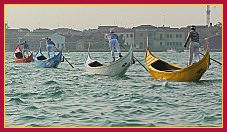 Murano 2010 Regata Uomini su Gondole ad un remo