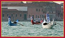 Murano 2010 Regata Uomini su Gondole ad un remo