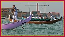 Murano 2010 Regata Uomini su Gondole ad un remo