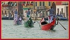 Murano 2010 Regata Uomini su Gondole ad un remo