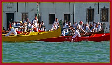 Regata del Redentore 2010 Gondole a 2 remi