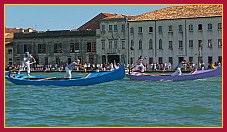 Regata del Redentore 2010 Gondole a 2 remi