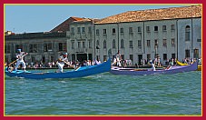 Regata del Redentore 2010 Gondole a 2 remi