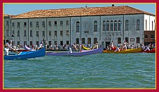 Regata del Redentore 2010 Gondole a 2 remi