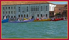 Regata del Redentore 2010 Gondole a 2 remi